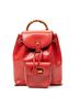Gucci Red Mini Bamboo Backpack One size - photo 1