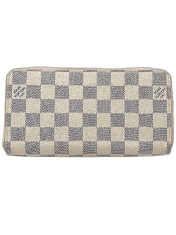 Louis Vuitton LOUIS VUITTON Louis Vuitton Damier Azur Long Wallet N63503 Zippy Rose Ballerine 182157 (view 2)