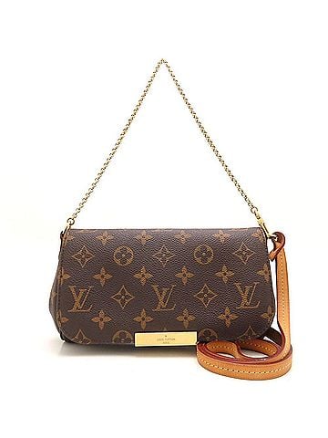 Louis Vuitton LOUIS VUITTON Louis Vuitton Monogram Favorite PM M40717 Shoulder Bag Crossbody Brown Women's 353408 (view 2)