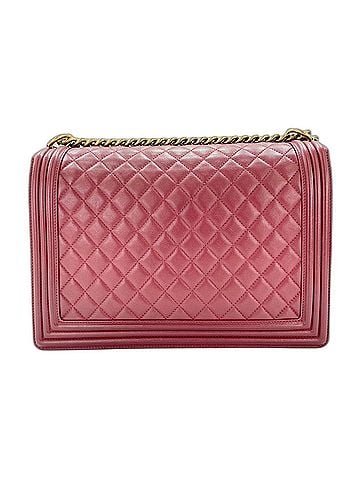 Chanel CHANEL Boy Chanel Large Shoulder Bag, Red (view 2)