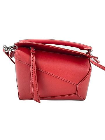 Loewe LOEWE Mini Puzzle Bag Shoulder Red (view 2)