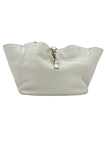 Yves Saint Laurent Yves Saint Laurent SAINT LAURENT PARIS Bear Tote Bag White (view 2)