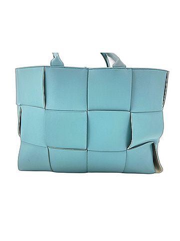 Bottega Veneta BOTTEGA VENETA Maxi Intrecciato Tote Bag, Blue (view 1)