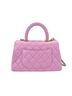 Chanel 100% Other Multi Color CHANEL Coco Handle Shoulder Bag Pink One size - photo 2