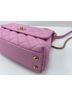 Chanel 100% Other Multi Color CHANEL Coco Handle Shoulder Bag Pink One size - photo 5