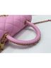 Chanel 100% Other Multi Color CHANEL Coco Handle Shoulder Bag Pink One size - photo 7