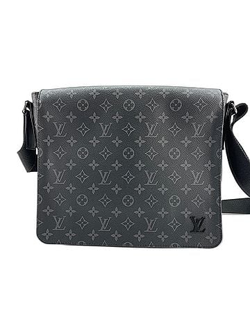 Louis Vuitton LOUIS VUITTON District Shoulder Bag, Black (view 1)