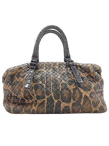 Bottega Veneta BOTTEGA VENETA Intrecciato Handbag Brown (view 2)