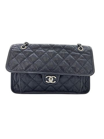 Chanel CHANEL French Riviera 31 Shoulder Bag, Black (view 1)
