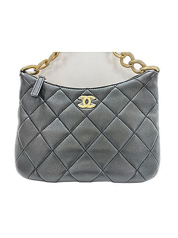 Chanel CHANEL Matelassé Shoulder Bag, Lambskin, Black (view 1)
