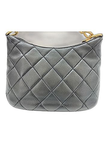 Chanel CHANEL Matelassé Shoulder Bag, Lambskin, Black (view 2)