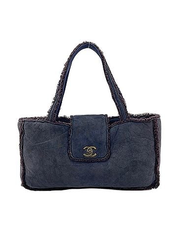 Chanel CHANEL handbag, navy (view 2)