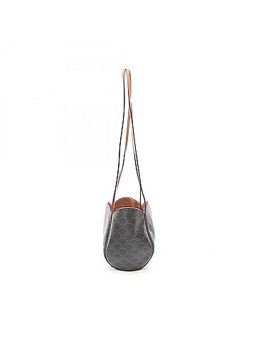 Céline Celine Triomphe Marle Bag, Shoulder Bag/Handbag, Coated Canvas/Leather, Women's, Black/Brown, 194982BZJ.04LU (view 1)