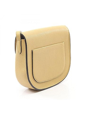 Céline Celine Small Trotter Shoulder Bag/Handbag, Leather, Women's, Yellow (view 2)