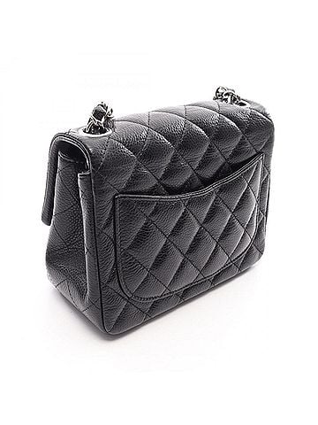 Chanel Chanel Mini Matelassé Shoulder Bag/Handbag, Caviar Leather (Grained Calfskin), Women's, Black (view 2)