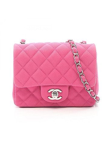 Chanel Chanel Mini Matelassé Shoulder Bag/Handbag, Caviar Leather (Grained Calfskin), Women's, Pink, A35200 (view 1)