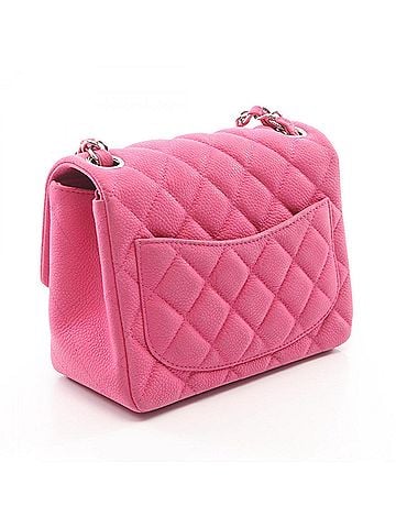Chanel Chanel Mini Matelassé Shoulder Bag/Handbag, Caviar Leather (Grained Calfskin), Women's, Pink, A35200 (view 2)