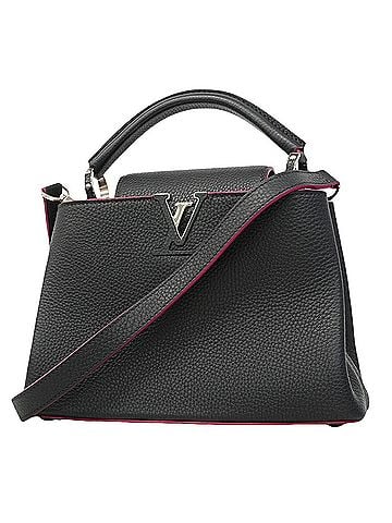 Louis Vuitton Louis Vuitton Capucines BB handbag, Taurillon leather, M94517, Cobalt, 2-way bag for women. (view 1)