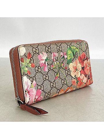 Gucci Gucci GG Blooms Long Wallet 404071 Pink Brown Women's (view 2)