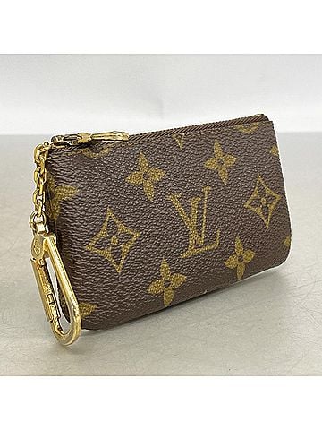 Louis Vuitton Louis Vuitton Monogram Pochette Clé M62650 Brown Wallet/Coin Case for Men and Women (view 2)