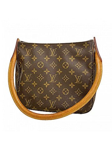 Louis Vuitton Louis Vuitton Monogram Looping MM Shoulder Bag M51146 Brown Women's (view 1)