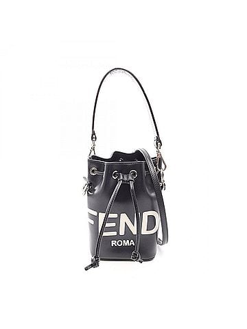Fendi Fendi Mini Montresor 2-Way Handbag, Leather, Women's, Black (8BS010) (view 1)