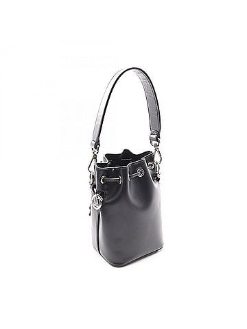 Fendi Fendi Mini Montresor 2-Way Handbag, Leather, Women's, Black (8BS010) (view 2)