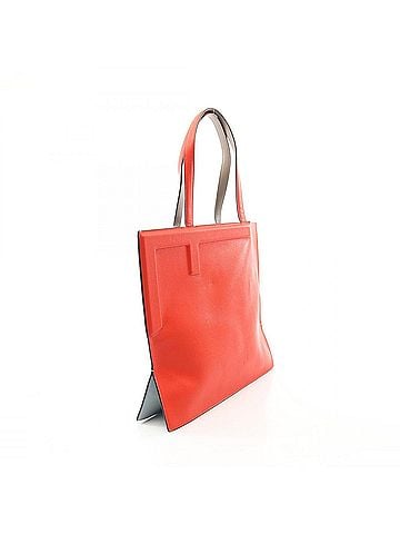 Fendi Fendi Flip Tote Bag Handbag Leather Women's Beige, Red, Blue 8BH420 (view 2)