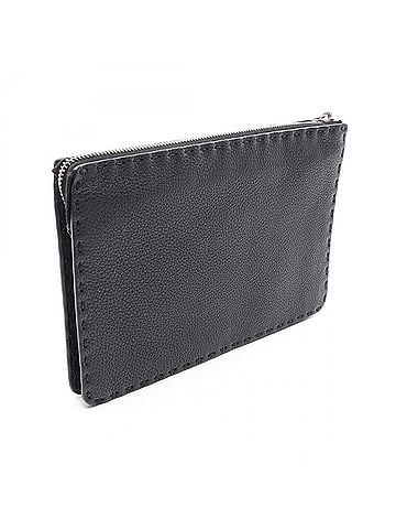 Fendi Fendi Selleria Slim Second Bag Clutch Handbag Leather Men's Black 7VA350 (view 2)