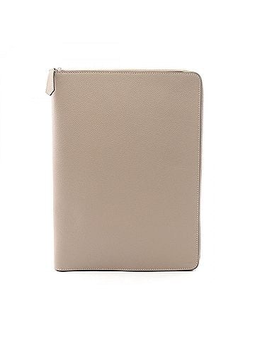 Fendi Fendi FENDI Second Bag Clutch Handbag Leather Men's Women's Beige 7N0167 (view 1)