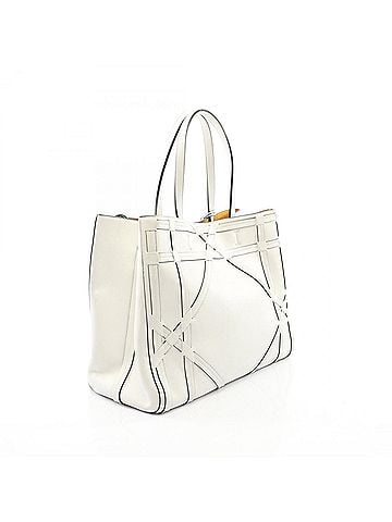 Christian Dior Christian Dior Dior Giant Cannage Connect Tote Bag Handbag Leather Women's White (view 2)