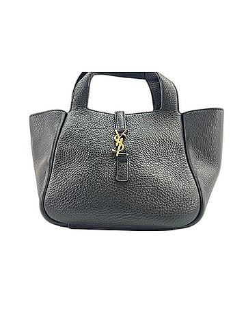 Yves Saint Laurent Yves Saint Laurent SAINT LAURENT PARIS Le Sancassette Baby Bear Handbag, Black (view 2)