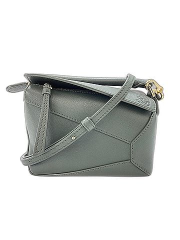 Loewe LOEWE Mini Puzzle Bag Shoulder Green (view 1)