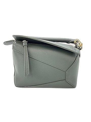 Loewe LOEWE Mini Puzzle Bag Shoulder Green (view 2)