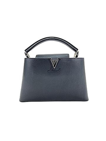Louis Vuitton LOUIS VUITTON Capucines MM Handbag, Black (view 1)
