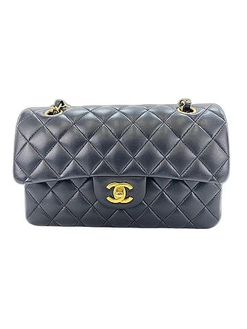 Chanel CHANEL Matelassé Shoulder Bag, Lambskin, Navy (view 1)