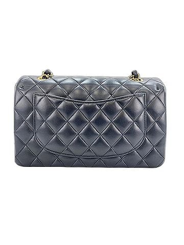 Chanel CHANEL Matelassé Shoulder Bag, Lambskin, Navy (view 2)