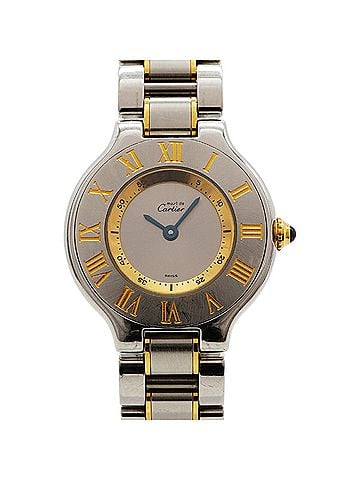 Cartier Cartier Must 21 SM W10073R6 Silver Dial Women's Watch (view 1)