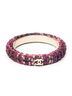 Chanel Purple CC Tweed Bangle One size - photo 1