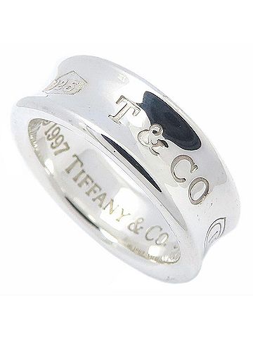 Tiffany & Co. TIFFANY&amp;Co. Tiffany 1837 Basic Ring, Sterling Silver (SV925), Women's, Item Number 295831 (view 2)