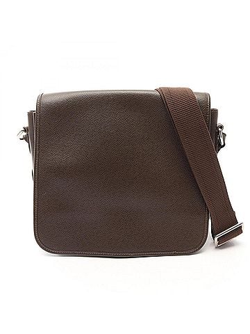 Louis Vuitton Louis Vuitton Andrey Taiga Grizzly Shoulder Bag/Handbag, Leather, Men's, Brown, M32488 (view 1)