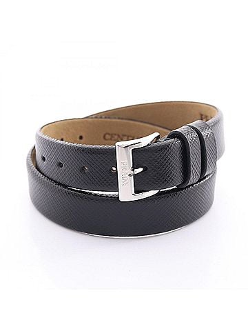 Prada Prada x AMEX CENTURION Bracelet, Saffiano Leather, Men's &amp; Women's, Black (view 1)