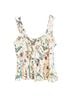 Anthropologie Floral Multi Color Sleeveless Blouse Size L - photo 7