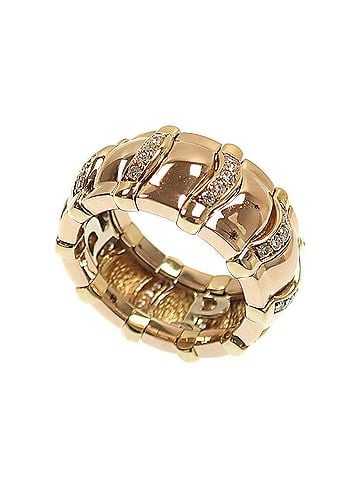 Piaget Piaget Tanagra Diamond Ring for Women, 18K Yellow Gold (#54), 12.8g, 750 Gold. (view 1)