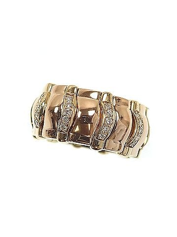 Piaget Piaget Tanagra Diamond Ring for Women, 18K Yellow Gold (#54), 12.8g, 750 Gold. (view 2)