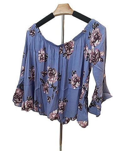 Astr The Label Long Sleeve Blouse (view 2)