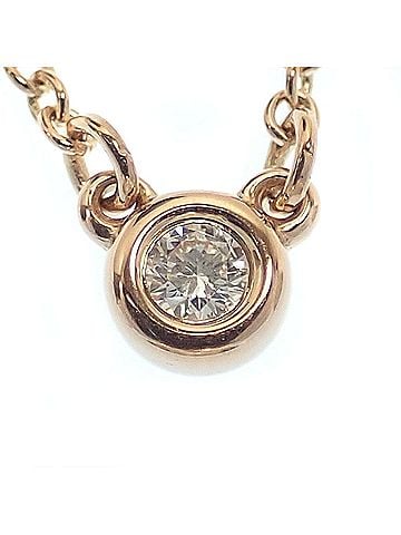 Tiffany & Co. Tiffany &amp; Co. By the Yard Necklace for Women, Diamond, 18K Pink Gold, 2.0g, 750 Series, Item No. 60017719 (view 2)