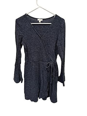 Charming Charlie Casual Sweater Wrap Dress Casual Dress (view 1)