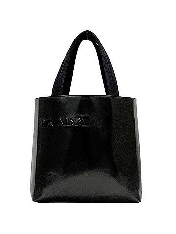 Prada Prada Tote Bag, Black, BT0167, Perforated Leather, PRADA Handbag (view 2)