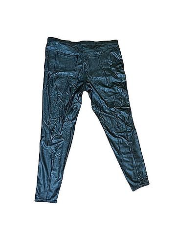 Hue Faux Leather Pants (view 2)